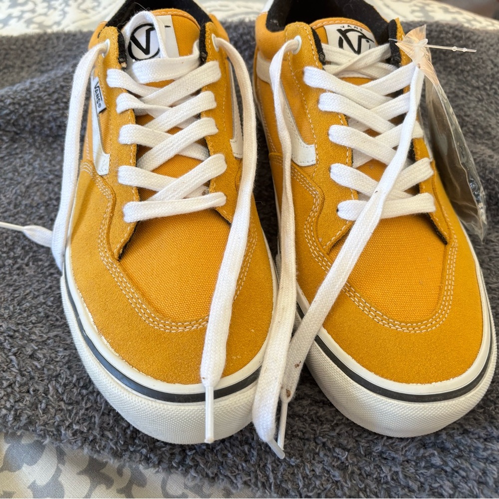 Vans Rowan Old Skool Sneakers  - Golden Glow with White Details - Size 11 - Picture 2 of 7